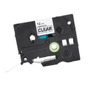 Bewinner 6 Colors Compatible Label Tape for 12mm KZE 231 431 531 631 731 131, Black on White/Red/Blue/Yellow/Green/Transparent, Strong Adhesive Wear-Resistant Plastic (Tze-131)