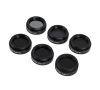 Bewinner 6 Pcs 1.25 Inch Telescope Neutral Density Moon Filter Kit, ND2 ND4 ND8 ND16 ND32 ND64 Eyepiece Filters with Aluminum Case for Lunar Observation