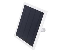 Bewinner 6W Solar Panel Charger for and Cameras, 360 Degree Adjustable Mount, IP66 Design, 5V Output with Micro USB and USB C Ports (CSP6W-T-W)