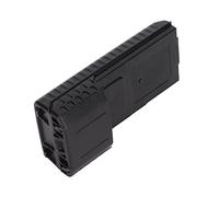 Bewinner 6x AA Extended Battery Box ABS for UV-5R UV-5RE -5RA Walkie Talkie Battery Case, High Capacity Two Way Radio Box, Black