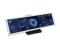 Bewinner 8.8in IPS USB Mini Screen, USB C PC Sensor Panel Display, CPU RAM Data Monitor, PC Computer Temp Mini Secondary Screen for PC ARGB Computer Case (Without Touch)