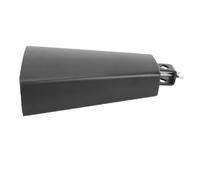 Bewinner 8 Inch Metal Cowbell with Wooden Stick, Adjustable Hand Percussion Instrument & Noise Maker for Drum Kit, Bright Resonant Sound for Music Practice, Party, School