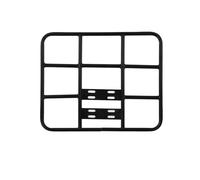 Bewinner 80kg Motorcycle Rear Delivery Food Box Rack, Universal Steel | Delivery Food Box Carrier with Seamless Steel Tube, for Motorcycle Electric , 53/43cm Fit