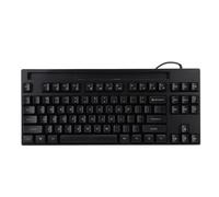 Bewinner 87 Keys Gaming Keyboard, USB Wired Game Keyboard - Colorful Light Effect, Cell Phone Stand, 19 Key No Conflict for Laptop PC