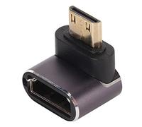 Bewinner 8K HDMI 270 Degree Adapter, HDMI Right Angle Adapter Male to Female HDMI 2.1 Cable Adapter, HDMI Connector Extender Supports 4K 30Hz 4K 120Hz 1080P