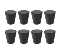 Bewinner 8PCS Speaker Isolation Feet Rubber Anti Vibration Shock Absorber Stand, 45x50mm Hi-Fi Vibration Damping Pads for Turntable Amplifier CD DVD Player, Reduce Muddy Bass