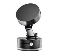Bewinner A2-Pro Magnetized Car Phone Holder | Vacuum & Magnetic Dual Mount, 360° Rotation for Multi-Surface Use in Car/Home/Office (Black)