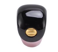 Bewinner ABS Quiet Ball Rolling Adjustable Digital Finger Counter for Coaching Sports Activities, Ring Counter with Screen for Pilates Trainers (Rose Gold)