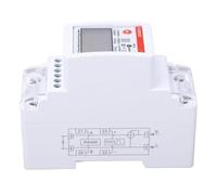 Bewinner AC230V Single Phase Energy Meter Bidirectional Metering 2P DIN Rail Mount KWh Electricity Usage Monitor with RS485 Communication & LCD Display 5A