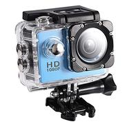 Bewinner Action Camera Mini DV Sports Camera Waterproof Outdoor 30M Underwater Camera Cycling Sports DV Action Camera Camcorder For Outdoor Hiking Swimming Skiing(Blue)