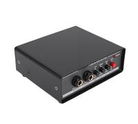 Bewinner Active Dual Channel DI Box Distributor, Balanced XLR Signal Converter With Ground Lift, Power Battery, For Instruments, Mixer, Studio, Stage