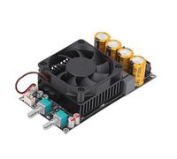 Bewinner Active Subwoofer Amplifier Board, 600W Single Channel with Low Pass Filter, Frequency and Volume Adjustable, Silent Fan and Enlarged Heatsink