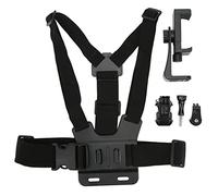 Bewinner Adjustable Chest Harness Strap with Universal Phone Holder, Waterproof Anti-Slip Phone Mount for Surfing, Skiing, Cycling, Hiking & Outdoor Sports Enthusiasts
