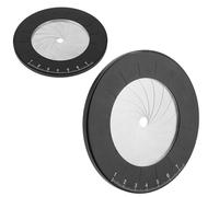 Bewinner Adjustable Circle Template Ruler Maker Tool for Woodworking Drafting Drawing, Stainless Steel Circle Drawing Tool 4.9in Precision Measurer for Designer, Woodworking Enthusiasts