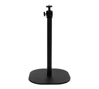 Bewinner Adjustable Desktop Projector Stand for Table Floor Bedside Sofa, Universal Punch-Free Metal Structure with 360° Rotation, 5KG Bearing Capacity for Projector Camera Stabilizer, (Large