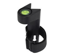 Bewinner Adjustable Grade Rod Level, Aluminum Alloy Survey Tool with Large Bubble Vial for Round and Rectangular Bars Professional Precision Measurement