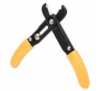 Bewinner Adjustable Wire Stripper Mini Stripping Tool for Electronics Robotics Home Appliances, Precise Cutting Vane/Wing 0.5-4.0mm, Metal Plastic 5.31x4.72in