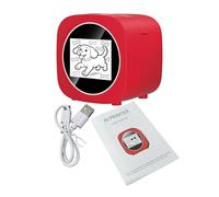 Bewinner AI Drawing Thermal Printer for Kids, Voice Control & Recognition, 6 Style Options, Built-in Battery, WiFi App, 24 Languages Support, Portable Inkless Printer