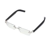 Bewinner AI Smart Glasses Bluetooth 5.3 with Real Time Multilingual Translation, Anti Blue Light Lenses, Music Calls, Frameless Lightweight Design for Travel, Work and Daily Use