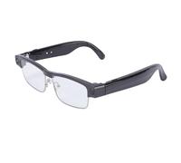 Bewinner AI Smart Glasses with 8MP Camera, HD Dual Mic Noise Reduction for Calls, WiFi Bluetooth Glasses with Object Recognition for Music,for IOS for Android (Style 1)