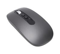 Bewinner AI Voice Mouse, 3 Mode Wired Bluetooth 2.4G Wireless 120 Languages Translation Voice Typing Input Search Screen Capture OCR DPI 1000-2400 Ergonomic PC Laptop (Black)