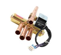 Bewinner Air Conditioning 4 Way Reversing Valve with Cable, AC Reversing