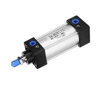 Bewinner Air Pneumatic Cylinder Double Acting Aluminum Alloy SC40x50 | 40mm, Action Type, Pneumatic Components, Easy To Use, Multi Use, Durable, Portable, Compact