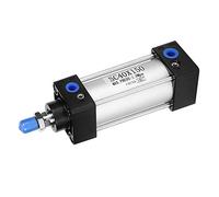 Bewinner Air Pneumatic Cylinder Double Acting Aluminum Alloy SC40x50 | 40mm, Action Type, Pneumatic Components, Easy To Use, Multi Use, Durable, Portable, Compact