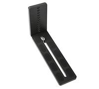Bewinner All Metal Camera L-Shape Arrow Storage Case Plate, CNC Precision Machined Aluminum Hydraulic Ballhead Tripod Vertical Plate, Universal 1/4" Screw Hole for Photography