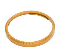 Bewinner Aluminum Alloy Lens Decoration Ring Cap for GR3 HDF Camera, Metal Camera Lens Adapter Ring - Gold, Lightweight Protective Accessory (Gold)