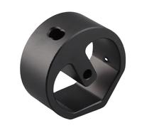 Bewinner Aluminum Alloy Satellite Tripod Mount Adapter 1/4in20 | Mini Antenna Compatible, Secure Bolt Fixed Design, Lightweight Portable, Anodized Wear Shield