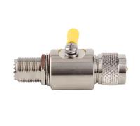 Bewinner Arrestor Uhf Coaxial Surge Protector Way Stations | Female To Female, Method Of Installation, Low Loss, Installation Location, 90v, Copper, 1 Db Vswr, 2 Maximum Power