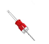 Bewinner Arrow Storage Case Hole Saw Arbor Self Locking 10mm Hex Shank Rapid Coring Connecting Rod, 192mm Pipe Extension for Hand Drills Cordless Drills