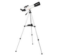 Bewinner Astronomical Telescope, 70mm Aperture 500mm Length Refractor for Kids Adults Beginners, 5x24 Finderscope 3X Barlow Lens, Travel Telescope for Camping