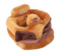 Bewinner Baby Sofa for Sitting Up, Infant Support Chair with 360° Back Support & Soft Plush, Cartoon Animal Design for Learning to Sit, Sturdy Toddler Seat (Type 1)