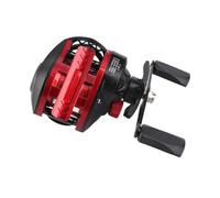 Bewinner Baitcasting Reel - Metal, 7.2:1 Gear Ratio, 8kg Brake, Long Cast Spool, Anti-Backlash, Lightweight 280g for Saltwater Freshwater Fishing (Left Hand)