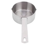 Bewinner Baking Measuring Spoon 304 Stainless Steel Measuring Cup with Scale, 1/2 Cup 125ml Scoop for Kitchen Utensils - Resistant, Rust Free, Smooth Handle Design for Easy (1/3cup80ml)