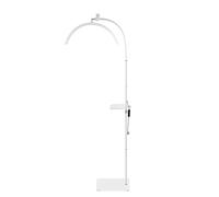 Bewinner Beauty Light, U Shaped 36W LED Half Moon Lamp for Eyelash Extensions Nails,Adjustable Brightness 0-100%, Color Temp 3200K-5600K, Tool Tray, Floor Standing (GB Plug)