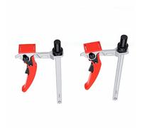 Bewinner Bench Dog Clamp 5/8 Inch Hole Hold Down Ratchet Workbench Clamp 2PCS for Woodworking, Carving, Milling, Sanding - CRV Steel, Arrow Storage Case, 6-5/16" Capacity