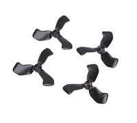 Bewinner Bewinner Low Noise Drone Propellers Flexible Blades Fit for NEO 2 Easy to Install Spare Parts for Quadcopter(2 Pairs) (Red) (Red) (Black)