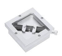 Bewinner BGA Reballing Station 90xmm Diagonal Universal Stencil Solder Aluminum Alloy Rework Kit, HT-90 Adjustable Fixture for 9-43mm BGA Chip, Laptop CPU Phone Ball Planting Manual