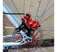 Bewinner Bicycle Disc Brake Adapter Bracket Mounting Holder - 20mm 28.6mm 32mm Post Mount Frame Adapter for Disc Brake Conversion, Stainless Steel (20)