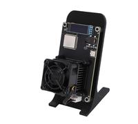 Bewinner Bitcoin Miner Open Source,1.2TH/s 18W/TH SHA-256 BTC Mining Machine With 2.4G WiFi OLED Display For AxeOS, Support Quiet Compact For Home Learning (GB Plug 1500w)