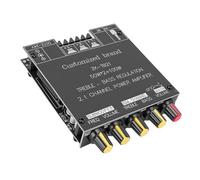 Bewinner Bluetooth 5.0 2.1 Channel Sound Amplifier Board 50W X 2, 100W Subwoofer Power Amp With Bass Treble Control AUX Input for DIY Home Speaker Projects