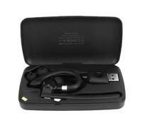 Bewinner Bluetooth 6.1 Wireless Headset, Single Ear Noise Cancelling Earpiece with USB Dongle, 50H Talk Time, Mute Key & 500mAh Charging Case, for Truck Drivers, Office, Call Center