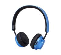 Bewinner Bluetooth Headphones Over Ear, Wireless Noise Cancelling Headset with Breathing Light, Adjustable Metal Headbeam, Foldable Design, 16H Battery Life for Music Gym Travel, Black (Blue)