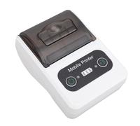 Bewinner Bluetooth Thermal Receipt Printer, 58mm Thermal Shipping Label Printer, Portable Wireless Label Maker Machine for Office Retail Store Restaurant (Black White)