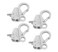 Bewinner Boat Anchor Hook, 316 Stainless Steel Arrow Storage Case Clip,