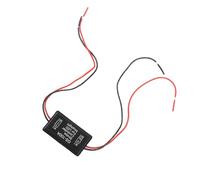 Bewinner Brake Lights Strobe Controller, LED Flash Control Module GS-100A 12-24VDC, IP65 100A Car Light Strobe Relay for 12V Cars Motorcycles, 3 Flashes Then Steady