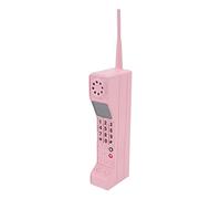 Bewinner Brick Cell Phone Ornament, Old Fashioned Portable Brick Cell Phone Model, Simulation Photographic Props Vintage Cellular Phone Model for Party Decorations Home Stage Decor (Pin)